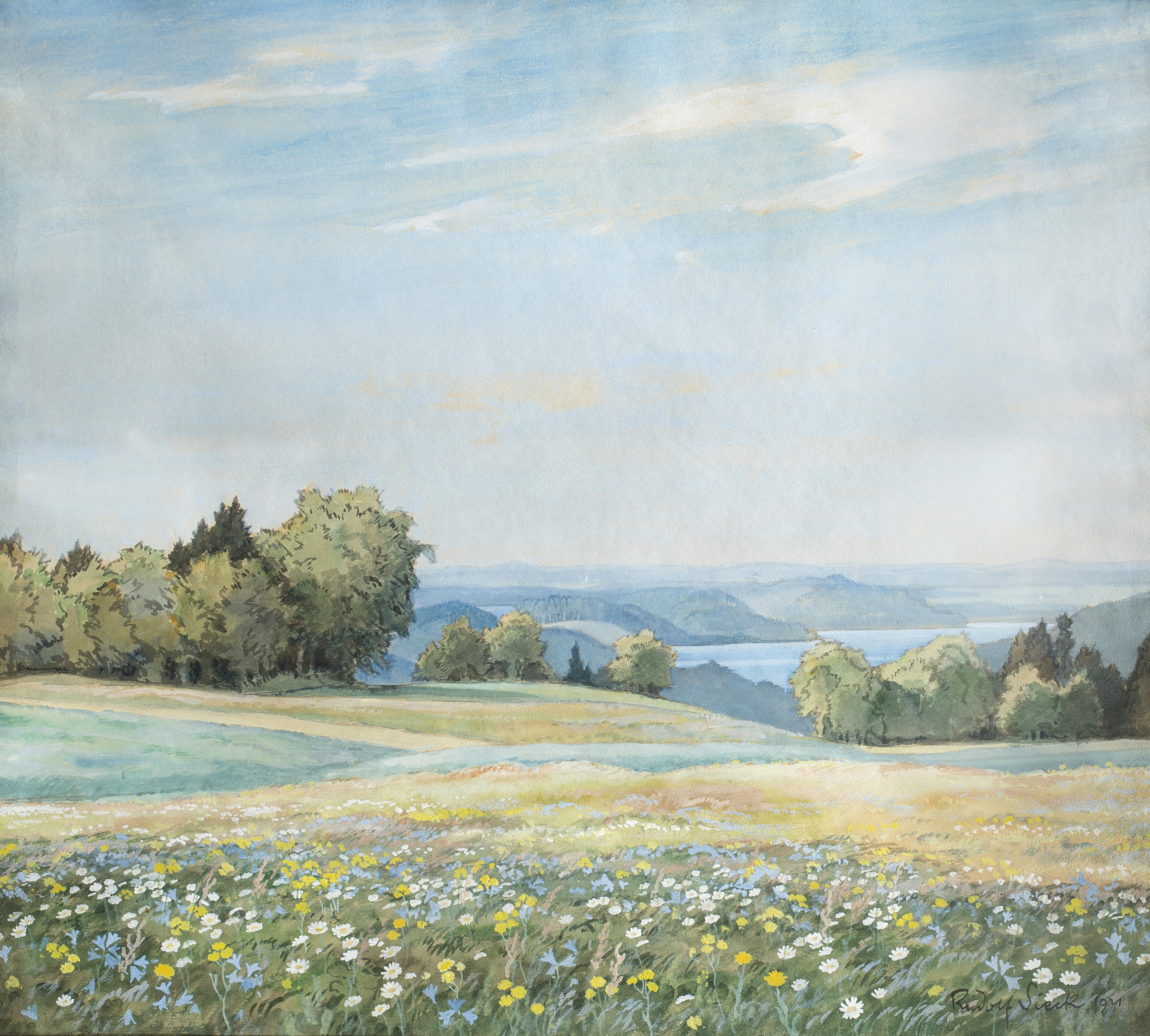 Rudolf Sieck Unsere Künstler Gailer Fine Art Chiemsee